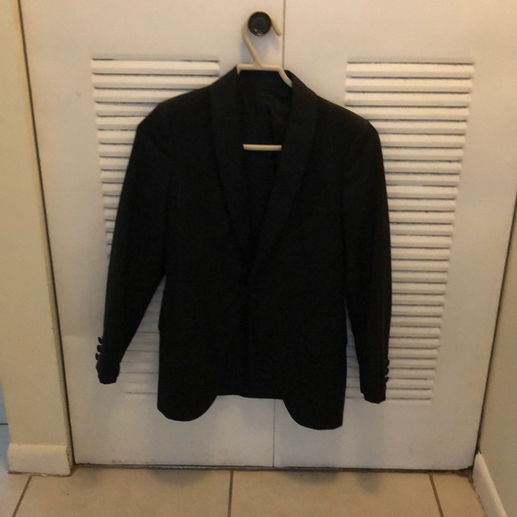 Vintage black women’s tuxedo with Cumberbund - Picture 5 of 13